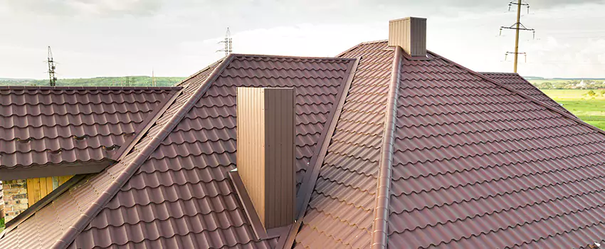 Residential Chimney Flashing Restoration in Woodstock, IL