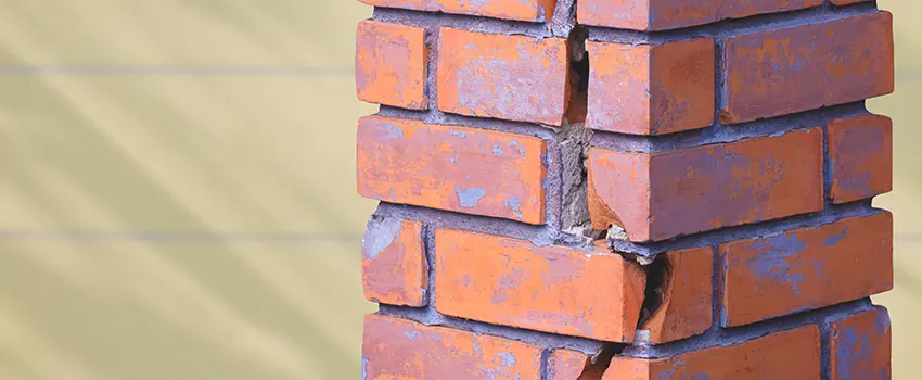 Broken Chimney Bricks Repair Services in Woodstock, IL