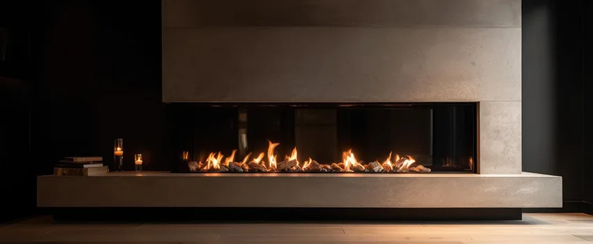 Gas Fireplace Ember Bed Design Services in Woodstock, Illinois