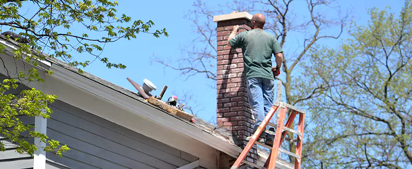 himney Crown Repair in Woodstock, Illinois