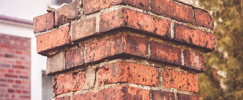 Cracked Chimney Bricks Repair Cost in Woodstock, Illinois