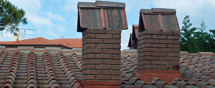 Chimney Maintenance for Cracked Tiles in Woodstock, Illinois